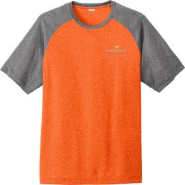 20-ST362, X-Small, Heather/Deep Orange, Xperience Fitness (full Color).