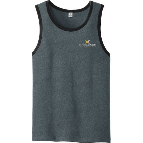 20-AA6043, Small, Charcoal/Black, Xperience Fitness (full Color).